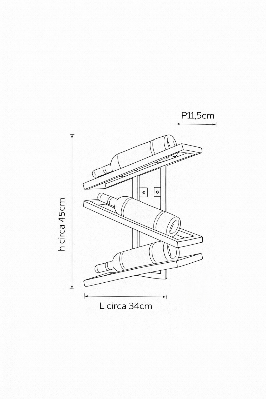 Cantinetta obliqua PF3