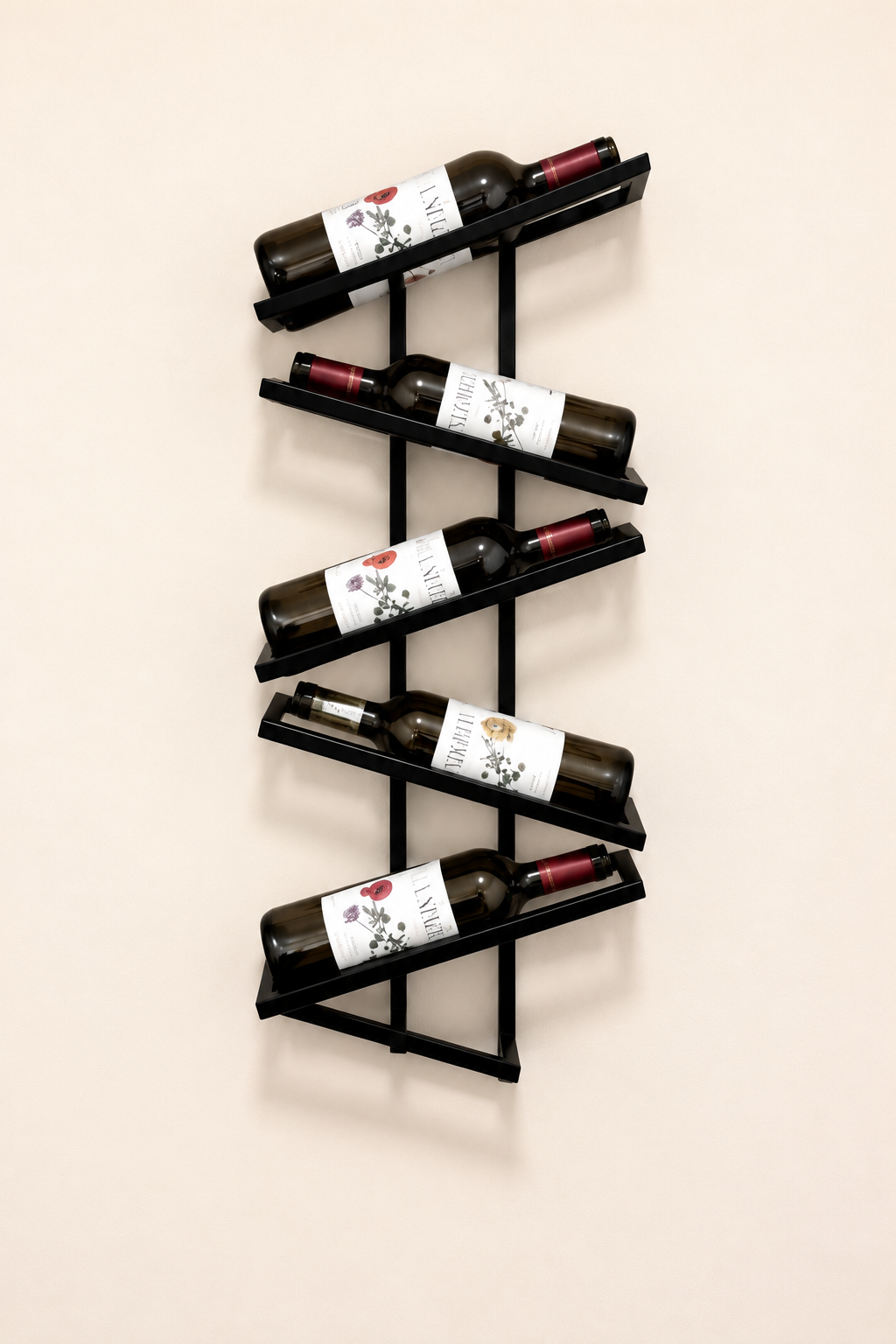 CANTINETTA Vino 5 ripiani obliqui