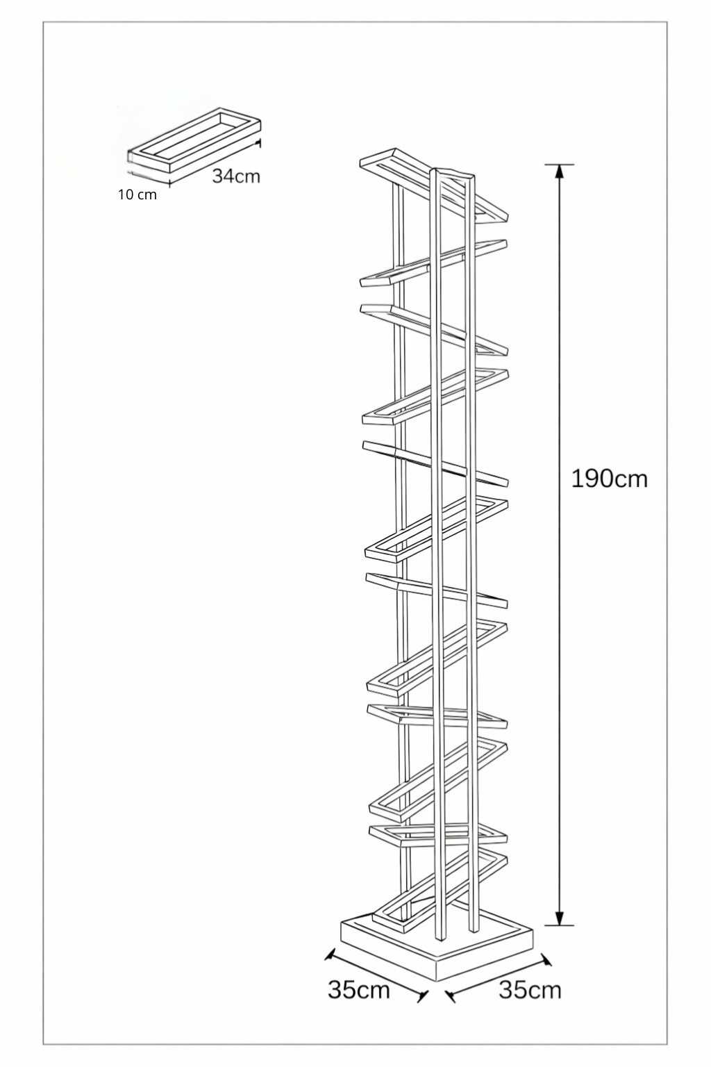 Incline Tower 13 Etagen