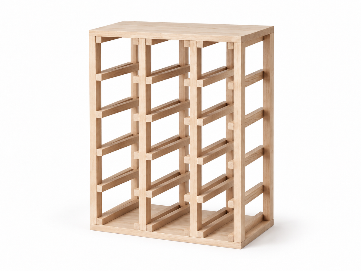 Modulo massello portabottiglie a griglia 40 cm – Ramona